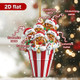 Personalized Gingerbread Family Christmas Ornament - Custom Names & Family Tree Design