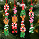 Personalized Kids Name Letter Ornament: Acrylic Christmas