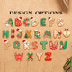 Personalized Christmas Stickers/Christmas Name Labels
