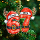 Custom Six Seven Ornament, Teen Slang Ornament, Funny Teenager Ornament
