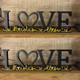 Personalized Word LOVE  First Names - Choice of Colors