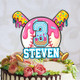 Boy Baseball Drip Cake Topper, Custom Baseball Birthday Cake Topper