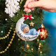 Babya??s First Christmas Ornament, Moon Acrylic Keepsake