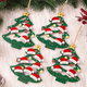 2025 Christmas Ornament, Custom Wooden Family Christmas Tree Ornament