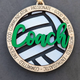 Volleyball coach gift, Personalized volleyball ornament / car charm