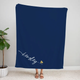 Custom Blanket with Name, Personalized Blanket