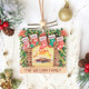 Personalized Family Name Christmas Ornament