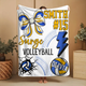Personalized Sport Blanket: Custom Team Name & Number