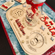Personalized Santa Cookie Tray