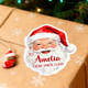 Personalized Santa Christmas Sticker/Christmas Name Tag