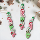 Custom Christmas Name Ornament: Reindeer Stocking Tag