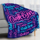 Custom Name Blanket - Personalized Blanket