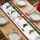 Custom Family Christmas Together Runner Rug, Personalized Holiday Kitchen Mat