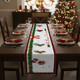 Custom Family Christmas Together Runner Rug, Personalized Holiday Kitchen Mat