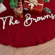 Personalized Christmas Tree Skirt