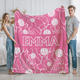 Personalized Volleyball Team Blanket:Custom Team