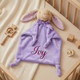 Personalized Twin Baby Loveys, Custom Animal Security Blanket, Soft Baby Comforter