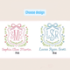 Custom Baby Banner, Welcome Banner with Floral Crest