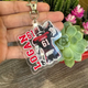Custom Football Name Bag Tag | Personalized Name Keychain