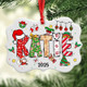 Personalized Kids' Name Christmas Ornament: Custom Acrylic Keepsake