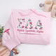 Embroidered Floral Letter Hoodie: Custom University Greek Apparel
