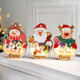 Custom Wooden Snowman/Santa/Reindeer Lantern
