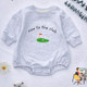 New To The Club Golf Baby Bubble Romper|First Birthday Baby Romper