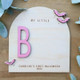 DIY Footprint Art, Baby's First Halloween, My Little Boo Sign