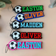 Personalized Soccer Football  Basketball  Name Keychain | Backpack Tags, Bag Tag