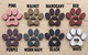 Personalized Dog Leash Holder, Custom Dog Name Sign, 3D Wooden Pet Leash Hook