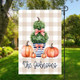 Custom Fall Pumpkin Decoration Yard Welcome Home Sign Display Garden Flag Family Gift