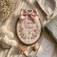 Personalized Goose Baby Name Sign, Custom Embroidered Nursery Name Hoop