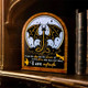 I am Infinite Fourth Wing Bookshelf Sign Wooden Shelf