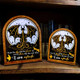 I am Infinite Fourth Wing Bookshelf Sign Wooden Shelf