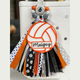 Custom Volleyball Tassel Charm for Bogg Bag