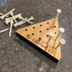 Personalized Triangle Peg Jump Game