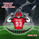 Personalized Football Bag Tag, Custom Name Keychain