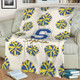 Custom Cheerleader Pom-Pom Blanket with Name