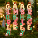 Custom Baby Name Letter Christmas Ornament