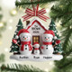 Personalized Snowman Family Ornament