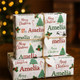 Custom Name Christmas Wrapping Paper Personalized Holiday Gift Wrap