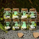 Personalized  Mini Ghosts In a Jar, Personalized Ghost In Bottle, Ghost In Glass Jar