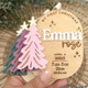 Personalized Baby Ornament Gift for Christmas My First Christmas Custom Name Ornament