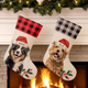 Custom Pet Stocking Using Pet's Photo  Name
