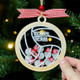 Personalized Volleyball Team Christmas Ornament Shaker
