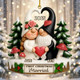 Custom Acrylic Christmas Couple Ornament 2025