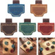 Personalized Leather Magnetic Bookmark with Pen Clip