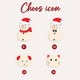 Grandparent Christmas Ornament, Grandkids Snowman Shaker Ornament