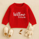 Personalized Embroidery Baby Sweater, Newborn Sweater Christmas 2025
