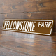 Personalized 4x18 Inch Street Sign